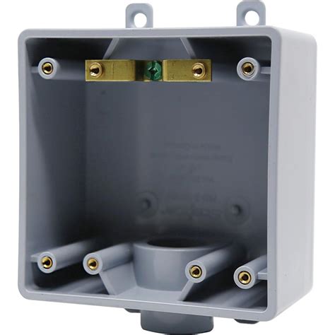 double junction box cover with one side receptacle outside|2 gang box covers.